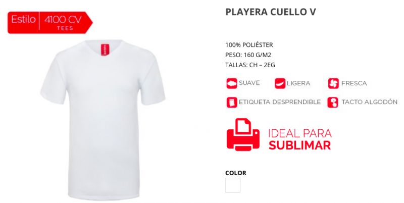 Playeras sublimadas Guadalajara Articulos Promocionales Mexico
